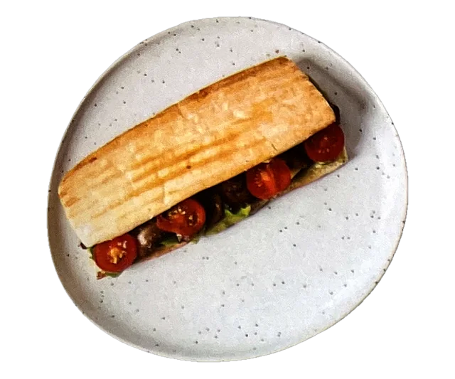 Avo-Mushroom Slimtoast
