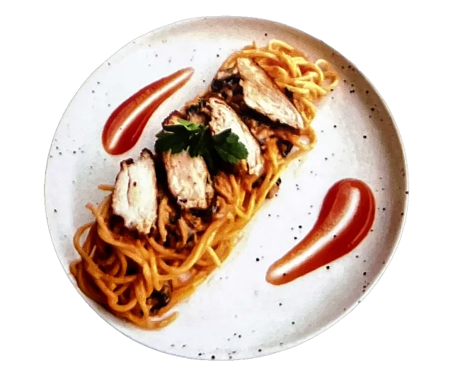 Chicken Creamy Mushroom Pasta